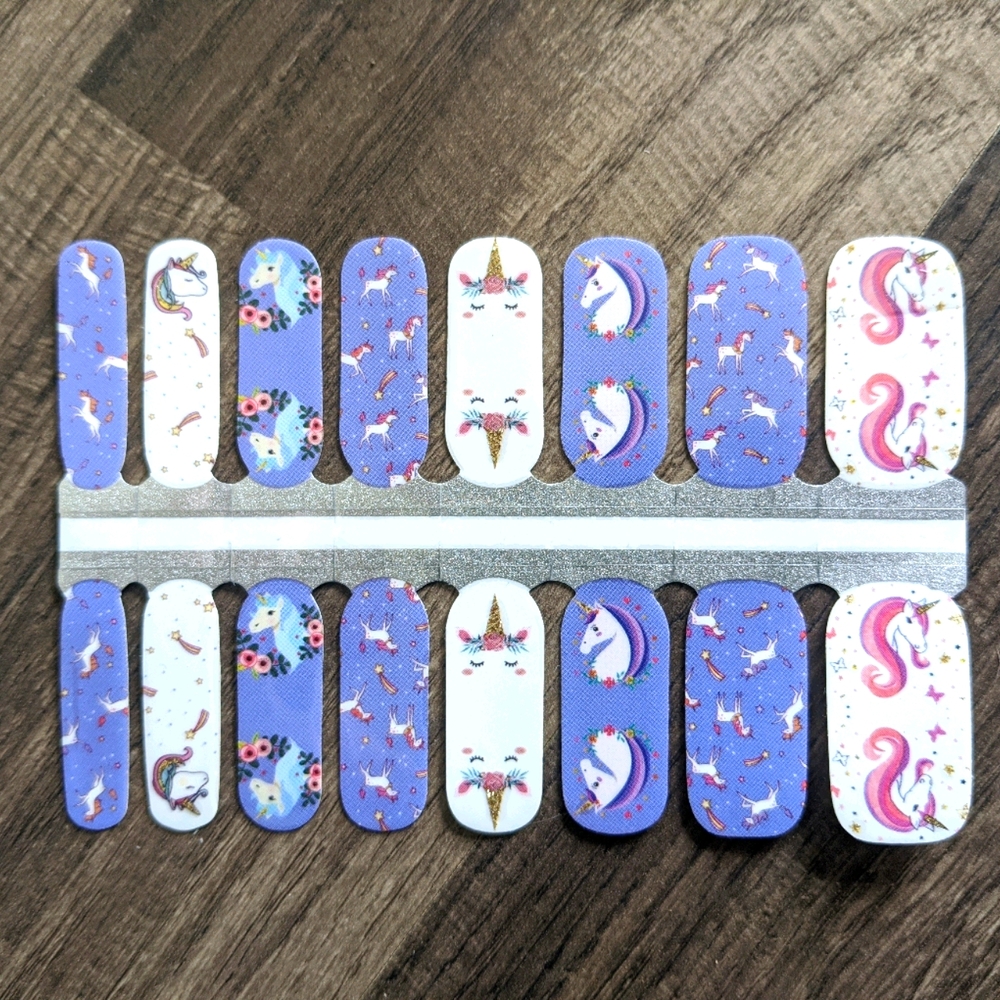 Nail Wraps - Vintage Unicorn 🦄